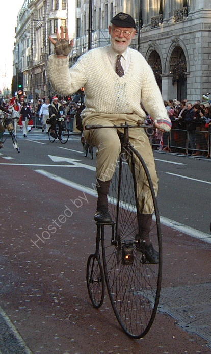 Penny Farthing, New Years Day Parade, London
